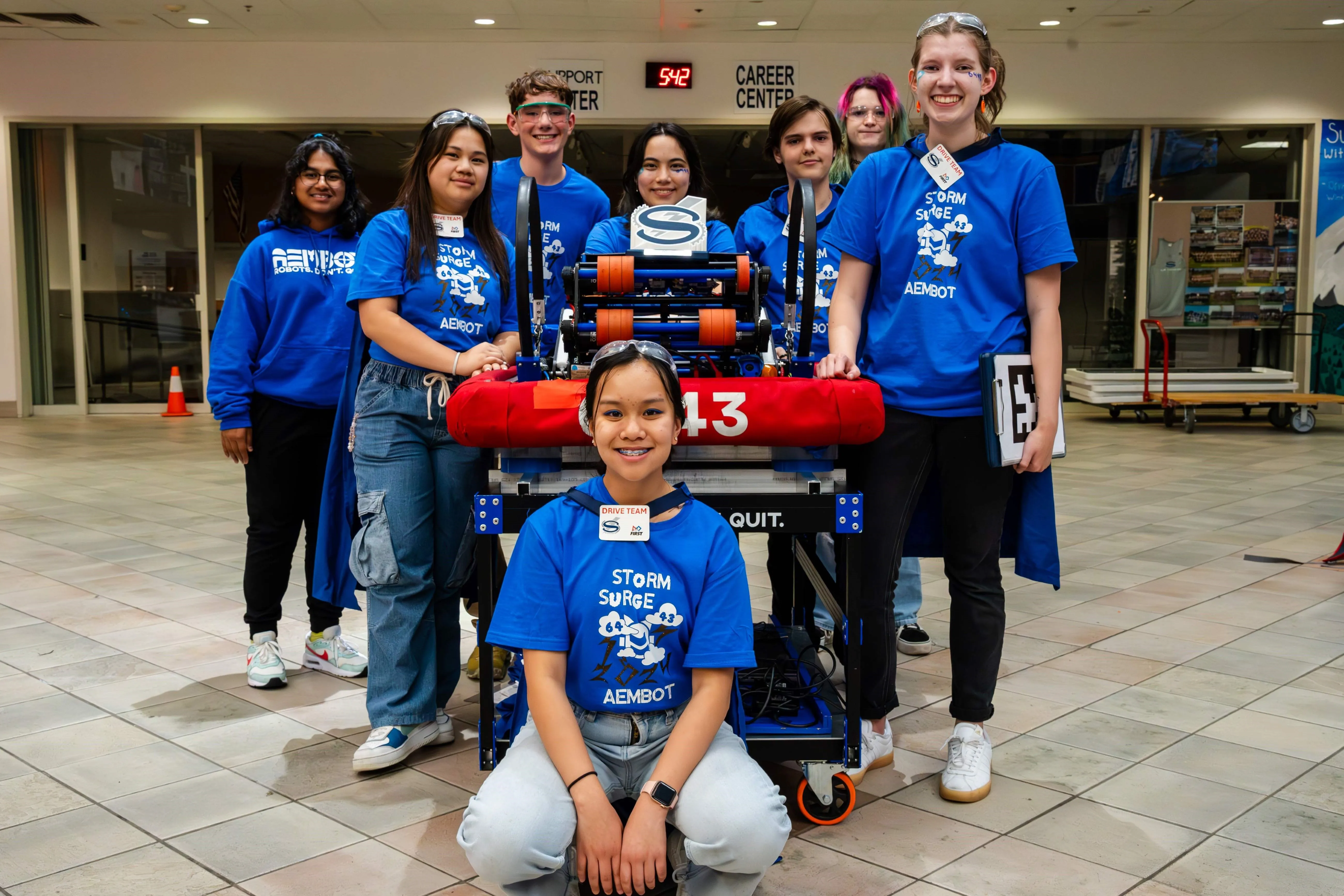 Our Storm Surge drive team